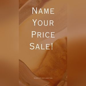 Reasonable Offers Accepted